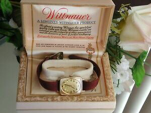 �y���������z�r���v�@���f�B�[�X�A�[���f�R�E�B�b�g�i�E�A�[�E�H�b�`�P�[�X����ladies art deco wittnauer watch ~ case ~ runs