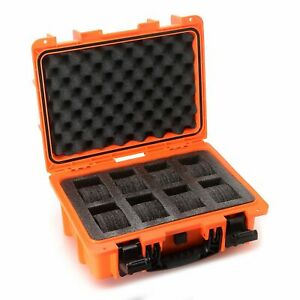 2022公式店舗 2021年激安 腕時計 インビクタスロットインパクトダイバーボックスケースオレンジインパクトケースinvicta 8 slot impact diver boxcase orange resistant case waterproof plagtrack.com plagtrack.com
