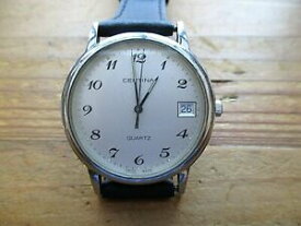 【送料無料】腕時計　ヴィンテージメンズクォーツステンレスvintage mens certina quartz stainless steel wristwatch running
