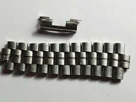 【送料無料】腕時計　カーブエンドリンクスペアメンズステンレススチールウォッチブレスレットmens stainless steel watch bracelet for spares with curved end link