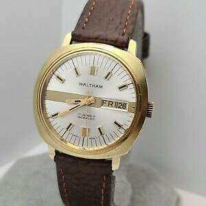�y���������z�r���v�@���B���e�[�W�E�H���T�������Y�}�j���A���X�C�Xvintage waltham b 321 e mens manual winding watch 17jewels daydate swiss 1960s