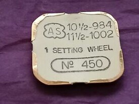 【送料無料】腕時計　シールドセッティングホイールパートas a schild 984 1002 cal setting wheel part 450 105 amp; 115 bc740