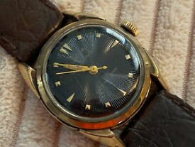 【送料無料】腕時計　メンズクラウンジュエリーold vtg 1950s bulova mens wristwatch watch automatic signed crown jewelry