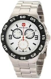 【送料無料】腕時計　スイスキャリバーレーサークロノグラフデイトウォッチswiss military mens 065r204001 calibre racer chronograph date watch