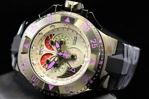 腕時計　プロトタイプインビクタパープルエクスカーションメイドマスターカレンダークロノウォッチprototype invicta purple excursion swiss made master calender chrono 5040f watch