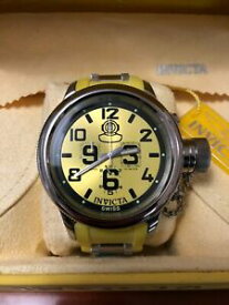 【送料無料】腕時計　インビクタメンズロシアダイバーコレクションクロノグラフイエローウォッチinvicta mens 4579 russian diver collection chronograph yellow watch