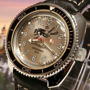 �y���������z�r���v�@�{�X�g�[�N�A���t�B�r�A�X�L���[�o�f���[�h�J�X�^���I�[�g�_�C�u�E�H�b�`vostok amphibia scuba dude custom auto dive watch, , boxed, uk seller