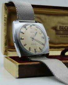 【送料無料】腕時計　レアメンズメンズジュエルrare mens 1960s mens osco 25 jewels automatic wrist watch