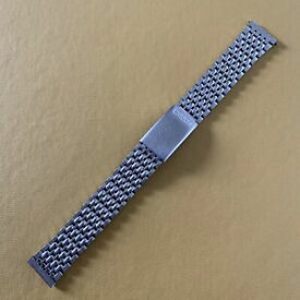 【送料無料】腕時計　ステンレススチールブレスレットオリジナルヴィンテージビーズoriginal vintage unidor beads of rice stainless steel watch bracelet 18mm