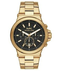 【送料無料】腕時計　メンズクロノグラフディランゴールドトーンステンレススチールブレスレットmens chronograph dylan goldtone stainless steel bracelet watch