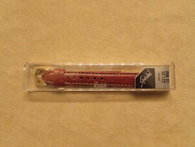 【送料無料】腕時計　スペイデルブラウンレザースポーツカーフスキンウォッチストラップ speidel 14mm brown genuine leather sport calfskin watch strap