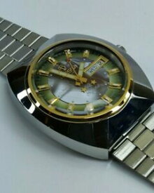 【送料無料】腕時計　トレッサラックスクリスタルスイスヴィンテージレトロtressa lux crystal automatic watch swiss 1970s vintage nos cal as 5206 retro