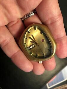 �y���������z�r���v�@���B���e�[�W���h�[vintage rare rado ncc 404 day date automatic works, but in rough shape