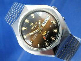 【送料無料】腕時計　トレッサラックスクリスタルスイスヴィンテージレトロtressa lux crystal automatic watch swiss 1970s vintage nos cal as 5206 retro