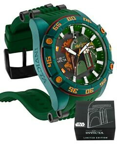�y���������z�r���v�@�C���r�N�^�X�^�[�E�H�[�Y�{�o�t�F�b�g�����Y�E�H�b�`invicta star wars boba fett limited edition automatic mens 52mm watch 31690