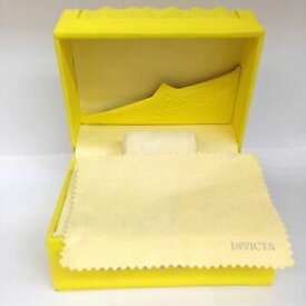 【送料無料】腕時計　ケースサイズ authentic invicta yellow watch box storage case big size
