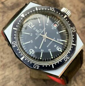 【送料無料】腕時計　マスターアンカータウチャーダイバードイツmeister anker taucher diver germany wrist watch 1970s