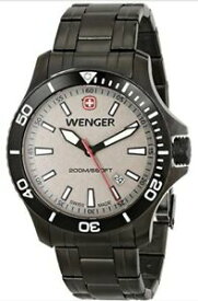 【送料無料】腕時計　ヴェンゲルシーフォースステンレススチールウォッチwenger mens 0641107 sea force stainless steel watch
