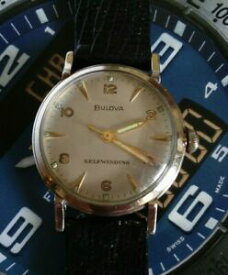 【送料無料】腕時計　セルフワインドメンズbeautiful 1950s bulova 17 jewels selfwinding automatic mens wrist watch