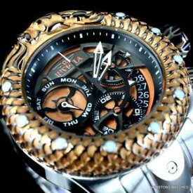 【送料無料】腕時計　インビクタヴェノムスバクアドラゴンスケールスチールローズゴールドトーンクロノウォッチinvicta venom subaqua dragon scale steel rose gold tone chrono 52mm watch
