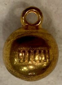 【送料無料】腕時計　ヴィンテージブラスバスケットボールメディシンボールウォッチフォブvintage brass baseball, basket ball, medicine ball watch fob