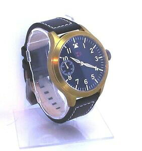 �y���������z�r���v�@�p�C���b�g�E�H�b�`�V�[�K���`�^��tc9 pilot watch seagull 6497 brass and titanium