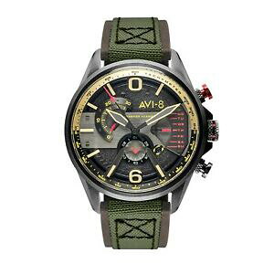 �y���������z�r���v�@�z�[�J�[�n���A�[���g���O���[�h�N���mavi8 av405603 hawker harrier ii retrograde chrono wristwatch