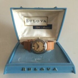【送料無料】腕時計　オロロギウォッチブローバヴィンテージボックスorologio watch bulova vintage 1965 automatic 11 alac with box