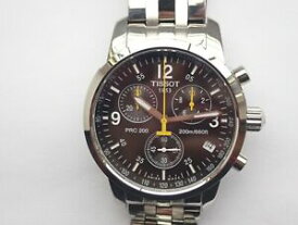 【送料無料】腕時計　ダイバークロノグラフタキメーターサファイアガラスブレスレットtissot prs 200m divers chronograph tachymeter date sapphire glass bracelet vgc