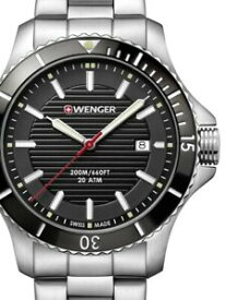 【送料無料】腕時計　ヴェンゲルシーフォースメンwenger 010641118 seaforce herren 43mm 20atm