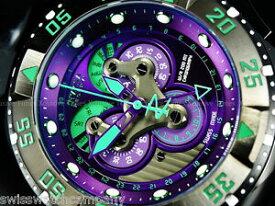 【送料無料】腕時計　インビクタリザーブインディゴジョーカーマスターカレンダースイスメイドブラックストラップウォッチ