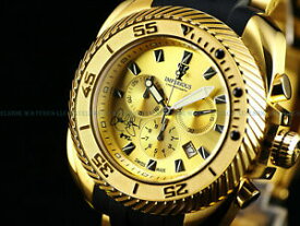【送料無料】腕時計　インビクタインペリアスギアヘッドジャマールアンダーソンクロノグラフメイドウォッチnos invicta imperious gearhead 18kgp jamal anderson chronograph swiss made watch