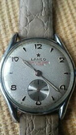 【送料無料】腕時計　ランコデラックスカルルビスサルカーlanco mod 11 de luxe cal 1305 17 rubis sarcar
