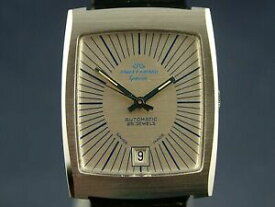 【送料無料】腕時計　ジャケジラードジュネーブヴィンテージジュエルjaquet girard geneve automatic watch vintage 1970s 25 jewel eta 2782 old nos