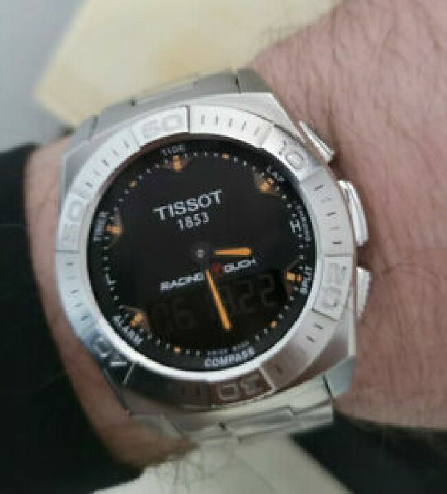 楽天市場】【送料無料】腕時計 ティソレーシングタッチウォッチtissot 