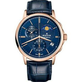 【送料無料】腕時計　エドックスメンズレベモンゴールドトーンクォーツウォッチedox 01651 37r buir mens les bemonts goldtone quartz watch