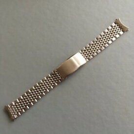 【送料無料】腕時計　オリジナルヴィンテージステンレススチールブレスレットエンドリンクoriginal vintage stl stelux heuer stainless steel watch bracelet172mm end link