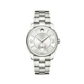 【送料無料】腕時計　モバドシルバートーンクォーツウォッチmovado 0606618 womens lx silvertone quartz watch
