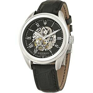 yzrv@}ZeBgK[hmaserati r8821112003 mens traguardo automatic wristwatch