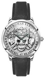 【送料無料】腕時計　トーマスサボメンズレマンススピリットスカルウォッチthomas sabo mens rebel spirit 3d skulls wa035520320142 watch