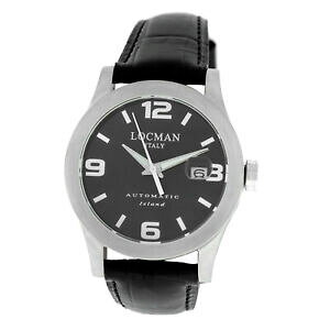 �y���������z�r���v�@�j���[���N�}�������Y�`�^�j�E�� locman island mens titanium ref 615 automatic 40mm watch