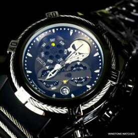 【送料無料】腕時計　インビクタマーベルパニッシャーボルトゼウススイススイスクロノグラフブラックウォッチミリメートル