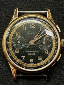 【送料無料】腕時計　ヴィンテージスイスクロノグラフウォッチvintage swiss chronograph watch