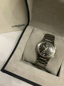 �y���������z�r���v�@�Q���c�����W���N���m�O���t�E�H�b�`gents longines opposition chronograph watch boxed gwo