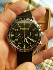 【送料無料】腕時計　ストラトンクロノグラフウォッチstraton automatic chronograph watch