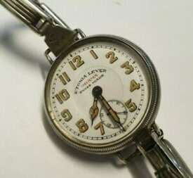 【送料無料】腕時計　シルバーケーストレンチウォッチオラマエトニアレバースイスvery rare ww1 period silver cased trench watch orama etonia lever swiss made