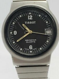 【送料無料】腕時計　ヴィンテージメンズティソシースタースイスクォーツrare vintage mens tissot seastar swiss quartz 33mm watch