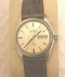 【送料無料】腕時計 オロロジオエバーハルトモッズアルタフレクエンツァデイデイデイトルネッタオロビアンコorologio eberhard modhf alta frequenza daydate lunetta oro bianco waterproof