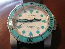 【送料無料】腕時計　ヘルソンシャークダイバーウォッチhelson shark diver 42mm watch