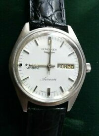 【送料無料】腕時計　ロンジンスターmens 1960s longines admiral 5 star automatic date wrist watch
